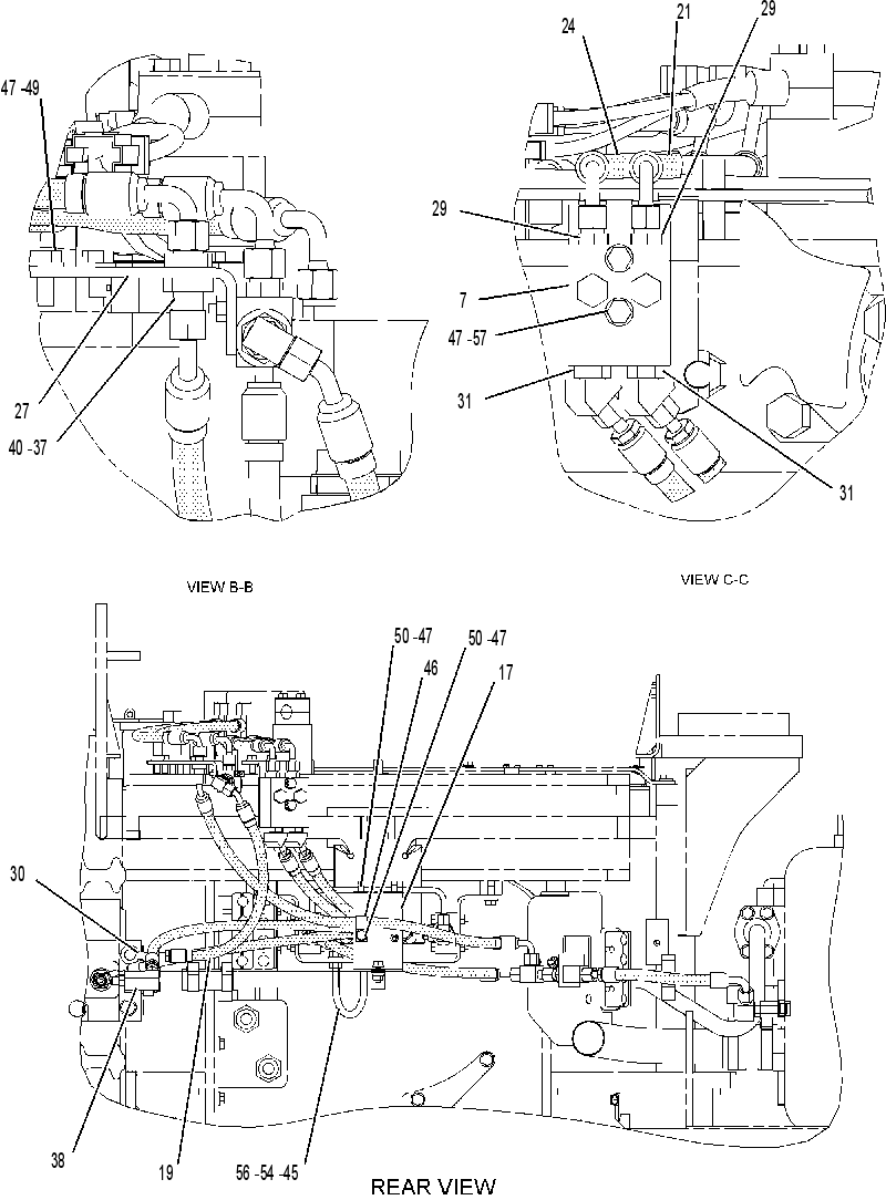 LINES GP-STEERING NEUTRALIZER 2355307 CAT