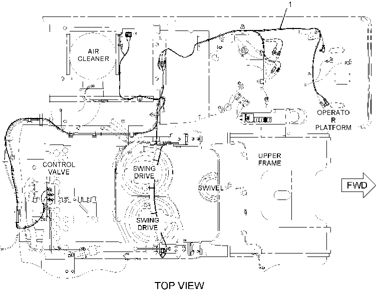 WIRING GP-COMBINED FLOW 2310919 CAT