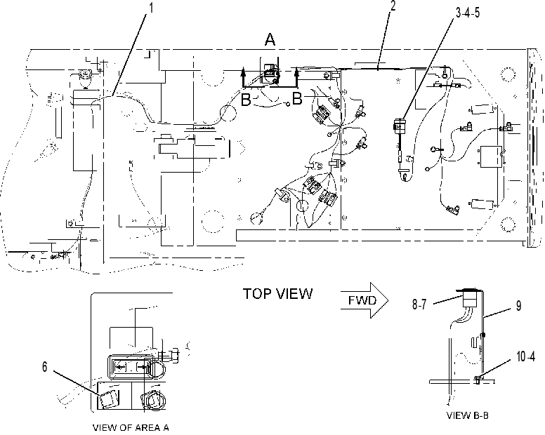 WIRING GP-CAB TILT 2310516 CAT