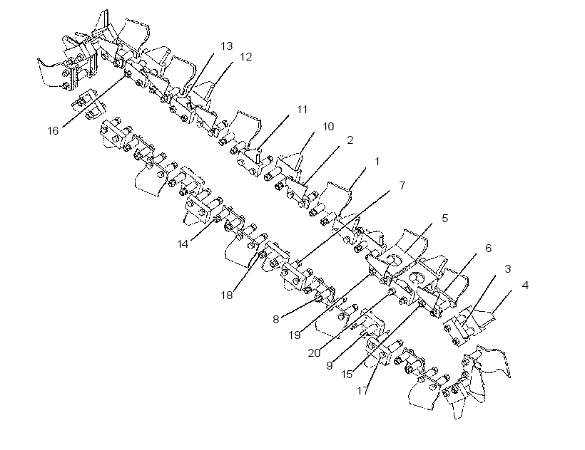 TOOTH GP-TRENCHER 2082784 CAT