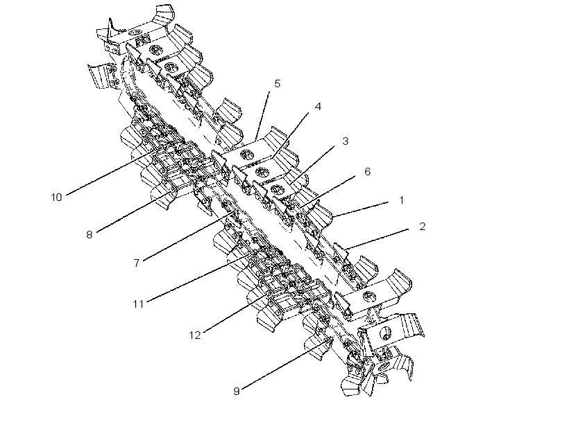 TOOTH GP-TRENCHER 1953900 CAT