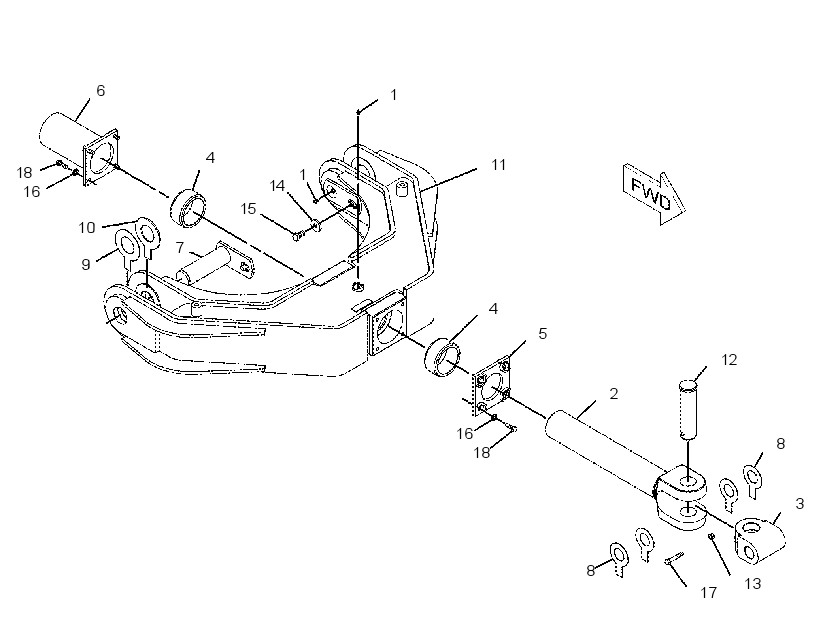 STABILIZER GP-BULLDOZER 2393529 CAT