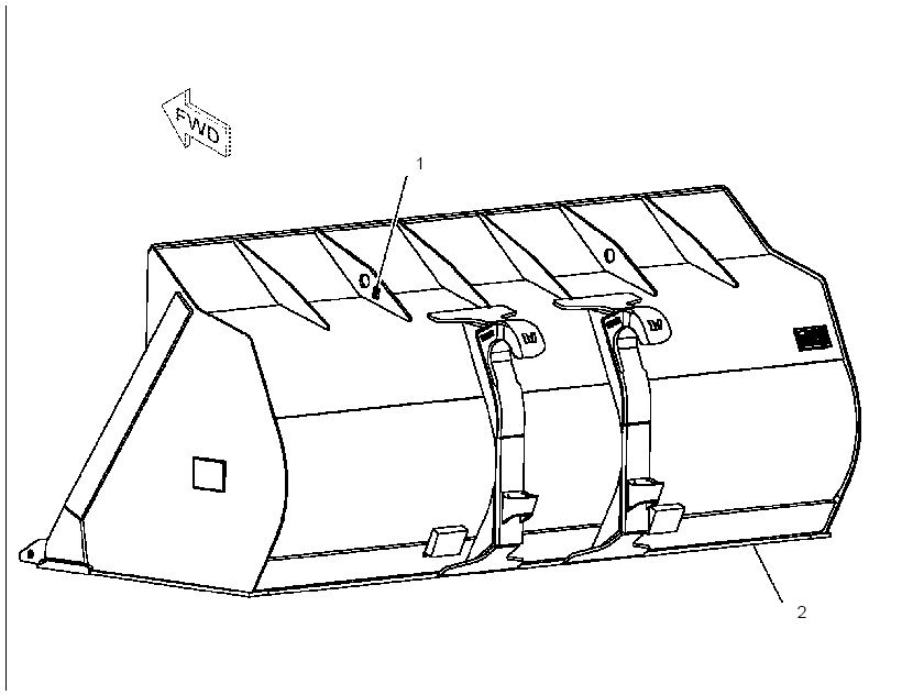 BUCKET GP-PENETRATION 1973345 CAT