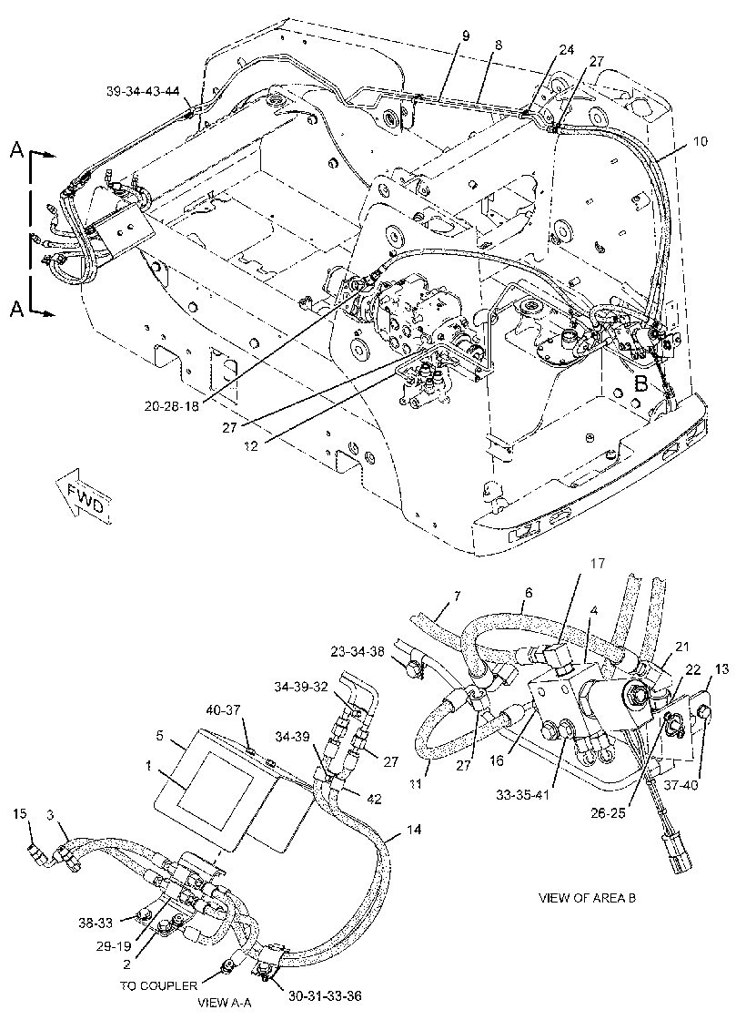 VALVE & LINES GP-COUPLER 2186694 CAT