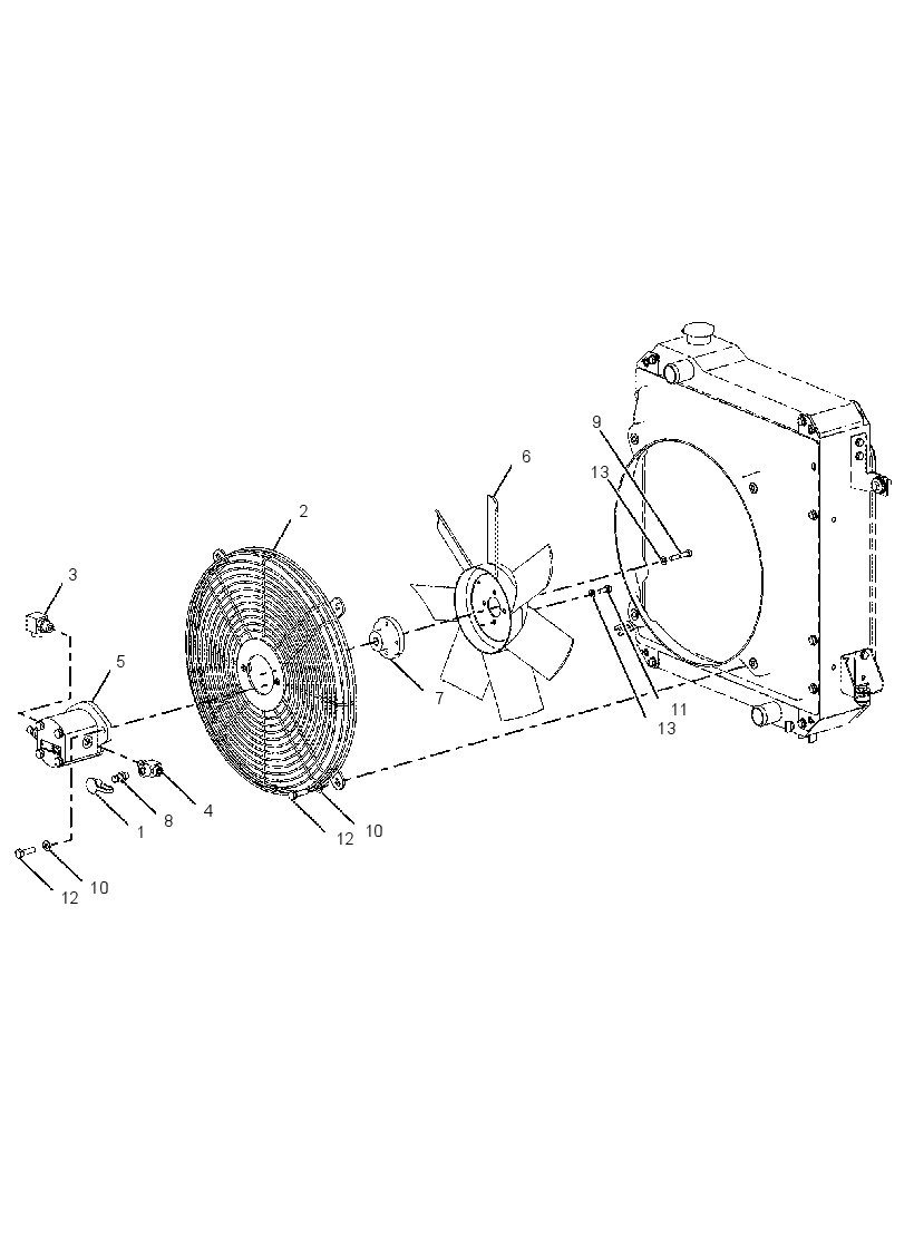 FAN & MOTOR GP 2305273 CAT