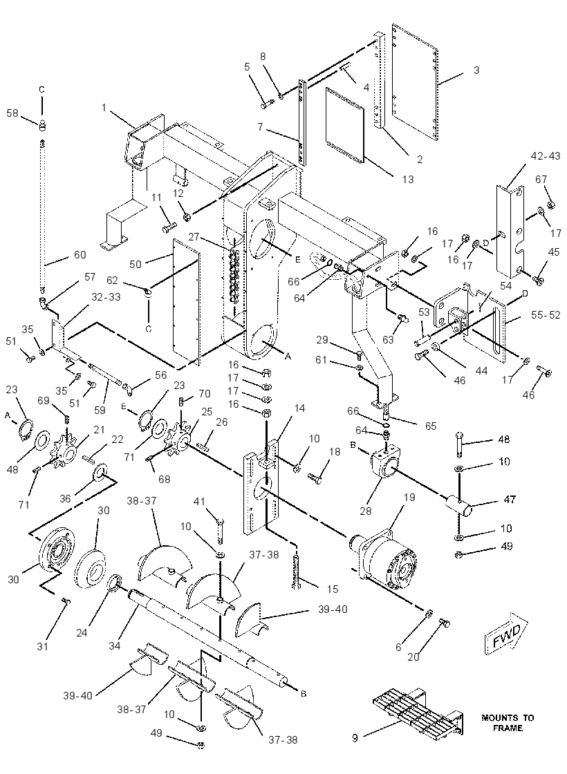 CONVEYOR GP-AUGER 2289064 CAT