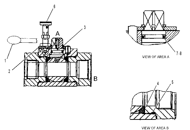 VALVE AS-BALL 1913149 CAT