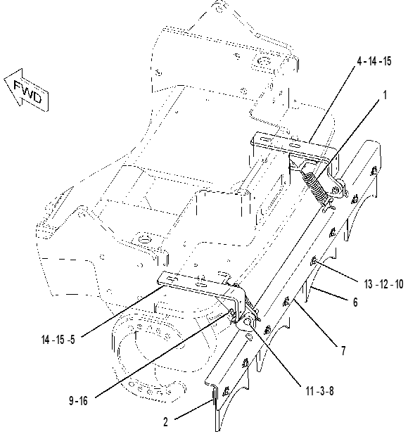 SCRAPER GP-TIRE 2287825 CAT