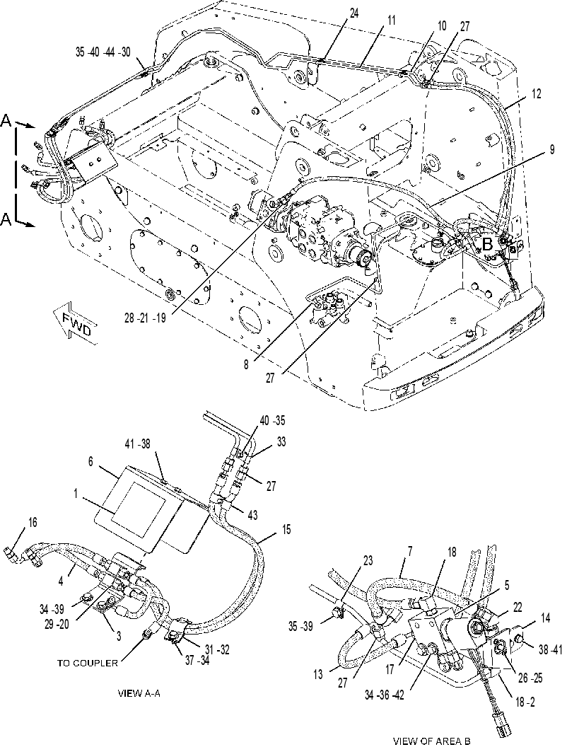 VALVE & LINES GP-COUPLER 2186240 CAT