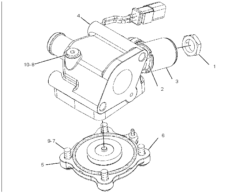 VALVE & MTG GP-DIVERTER 2442828 CAT