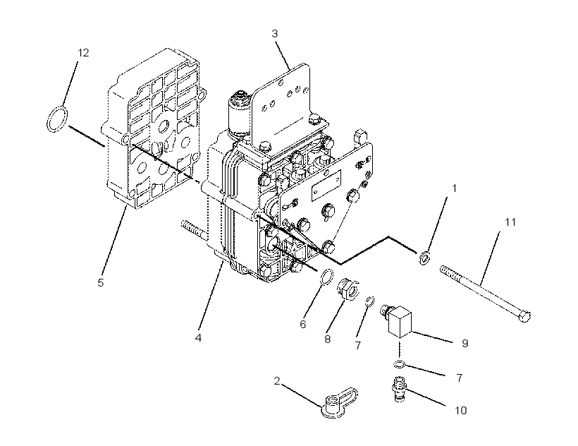 VALVE & MTG GP-STEER & BRAKE 2099360 CAT