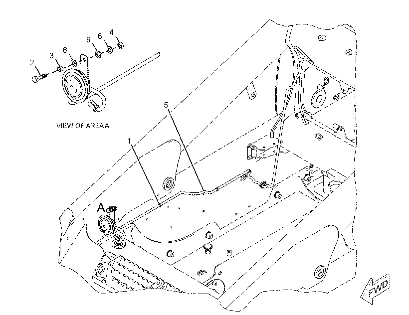 WIRING GP-HORN 2303743 CAT