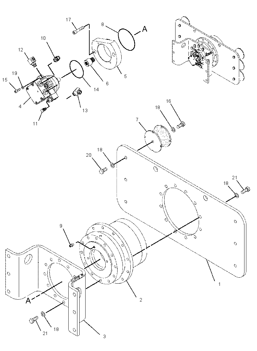 DRIVE GP-DRUM 2423499 CAT