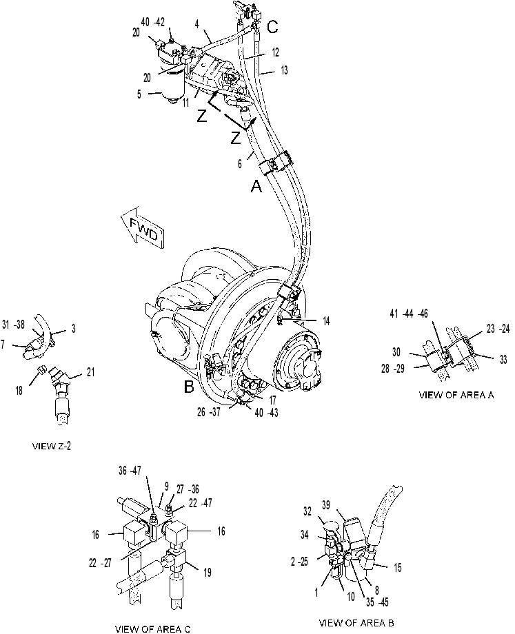 Управление блокировкой дифференциала 8X8981 CAT