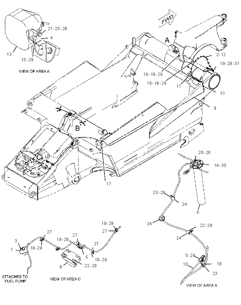 WIRING GP-SCRAPER 2132739 CAT