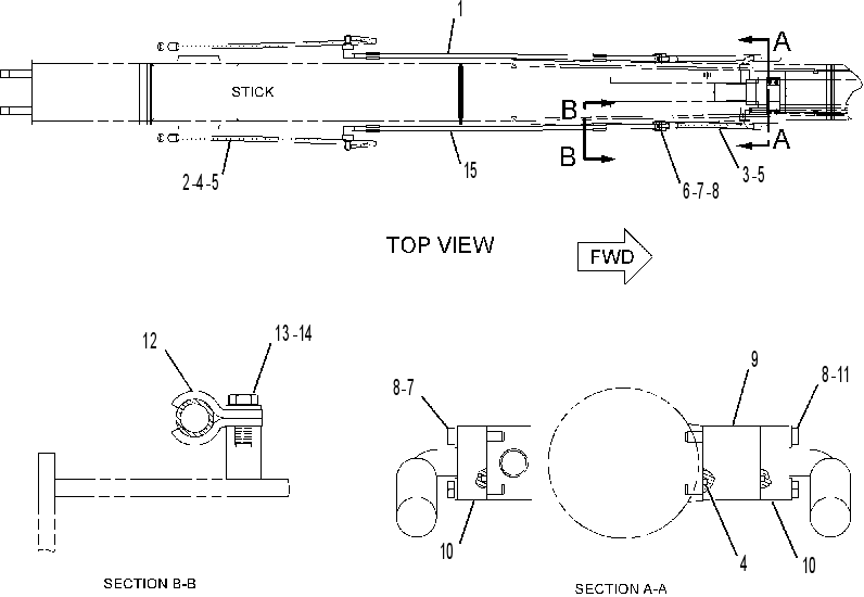 Трубопроводы 2002882 CAT