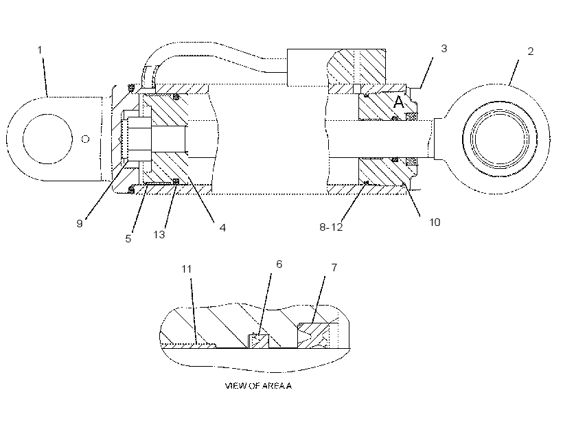 CYLINDER GP-AXLE LOCK 2091755 CAT