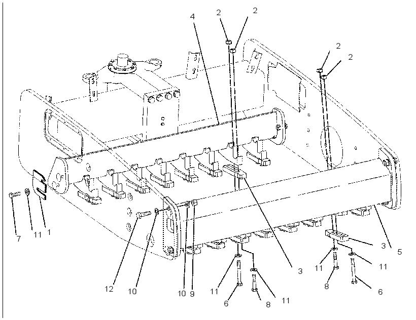 BUMPER GP 2434622 CAT