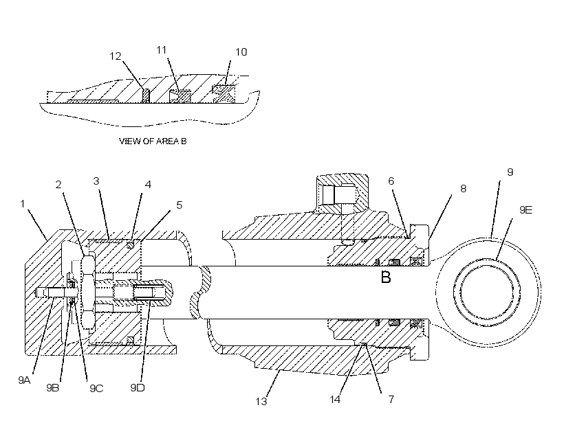CYLINDER GP-SWING 1917735 CAT