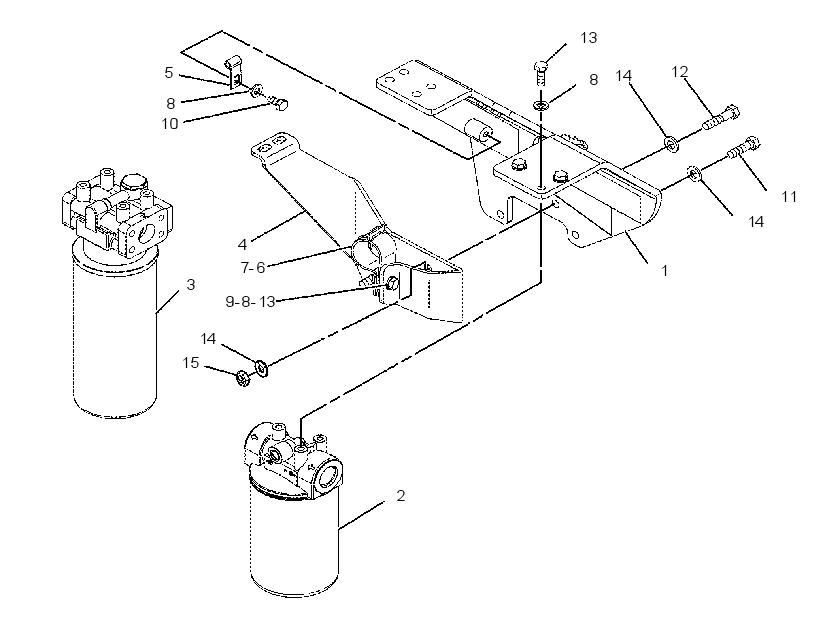 FILTER & MTG GP-POWER TRAIN 2059712 CAT