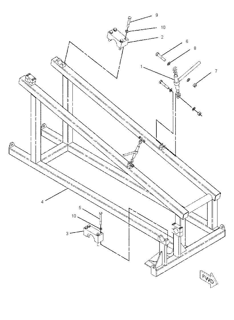 SUPPORT GP-BOOM 2390098 CAT