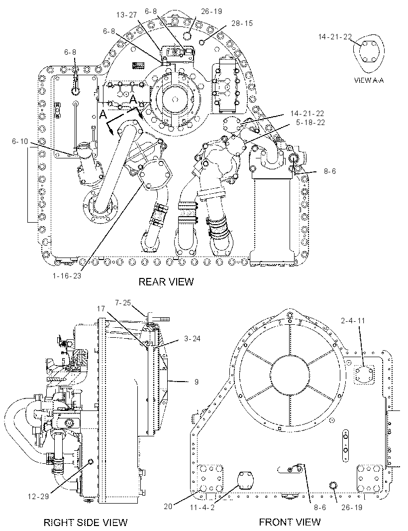 COVER GP-TORQUE CONVERTER 1407010 CAT