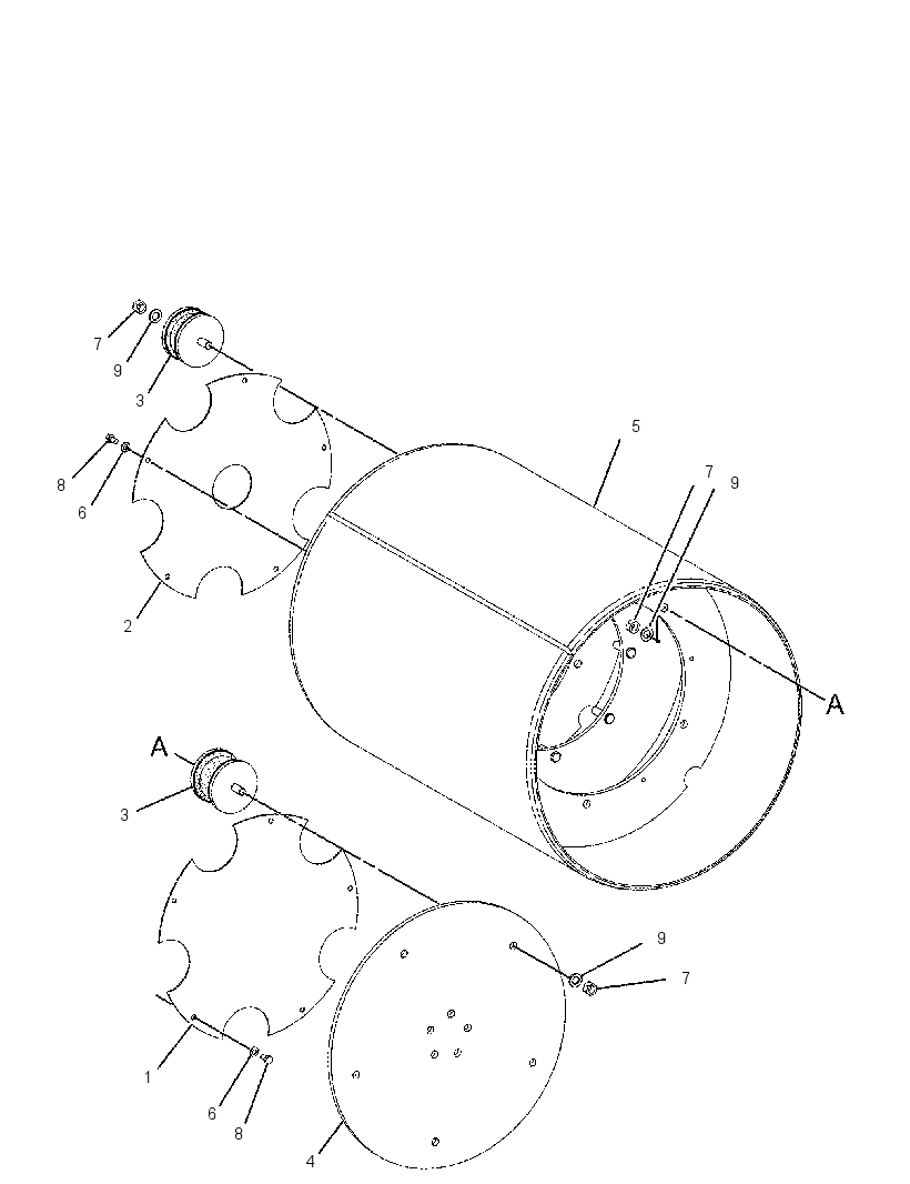 DRUM GP-COMPACTOR 2287820 CAT