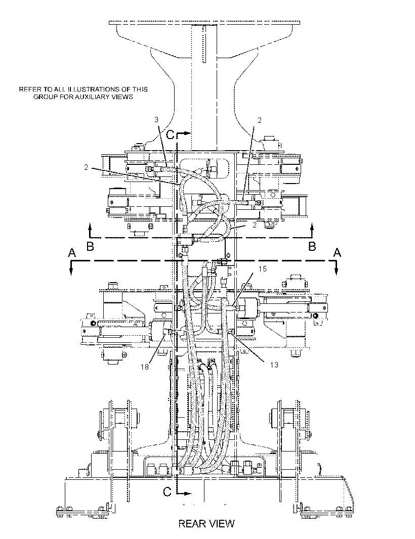 LINES GP-FELLING HEAD CYLINDER 2160239 CAT