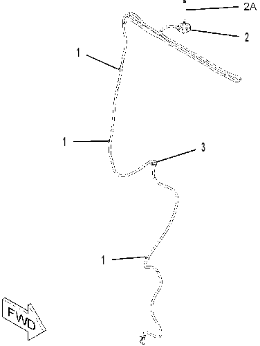 Крепление антенны 2268610 CAT