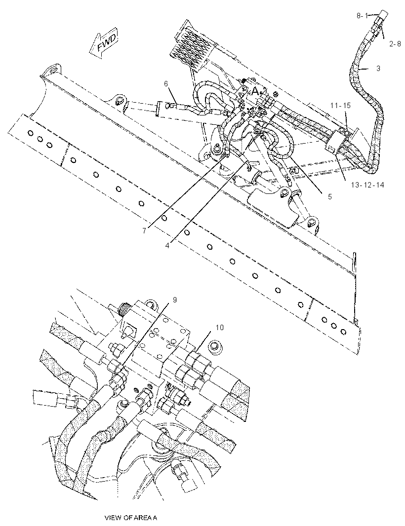 Трубопроводы соединительные 2315273 CAT