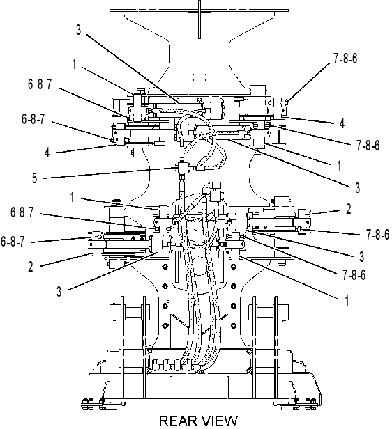 CYLINDER & LINES GP-FELLING HD 2408974 CAT