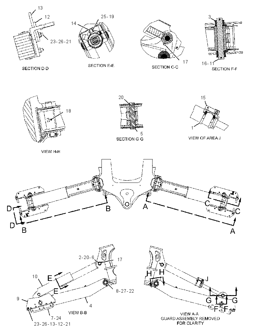 STABILIZER GP-BACKHOE 2410683 CAT