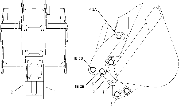 LINKAGE GP-BACKHOE BUCKET 2393225 CAT