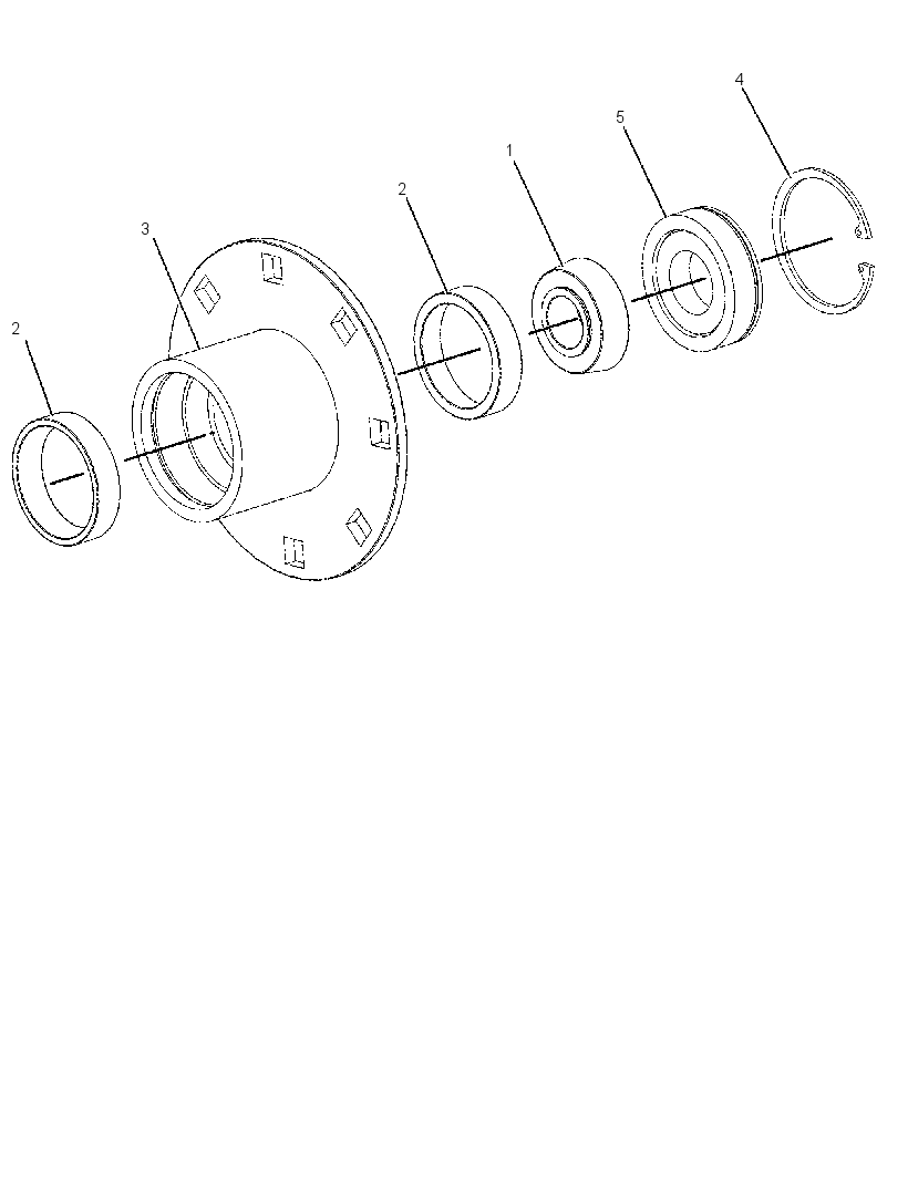 HUB GP-WHEEL 2194303 CAT