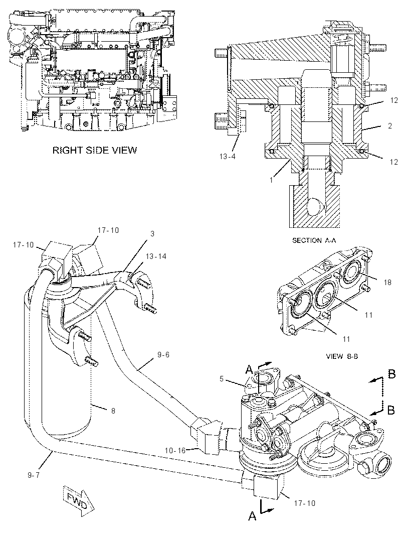 LINES GP-ENGINE OIL FILTER 2427083 CAT