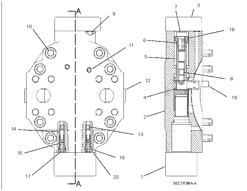 HEAD GP-MOTOR 1249911 CAT