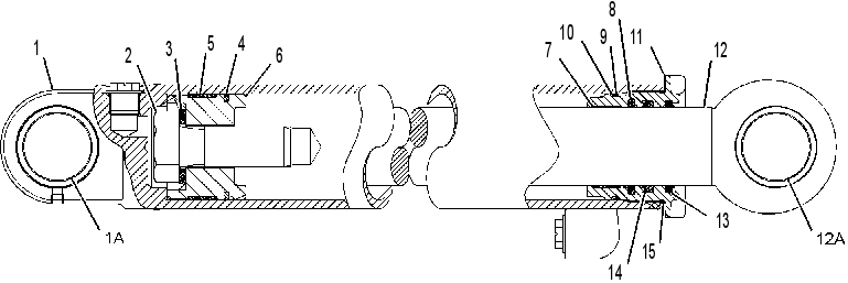CYLINDER GP-BACKHOE BUCKET 2406029 CAT
