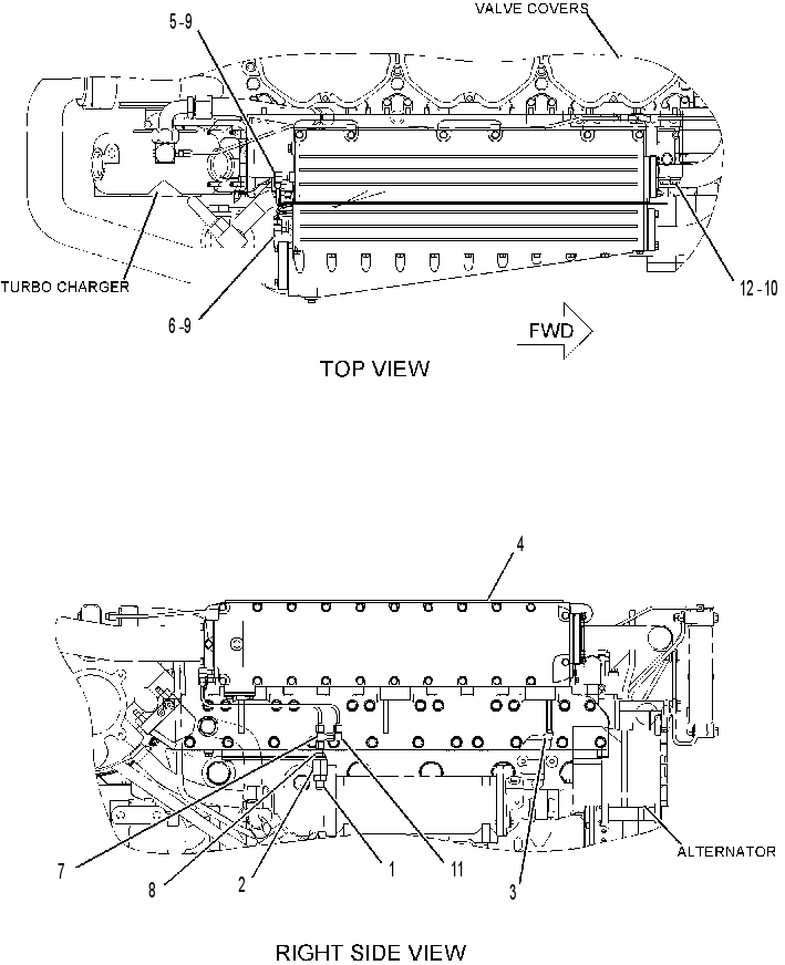 AFTERCOOLER GP 2423482 CAT