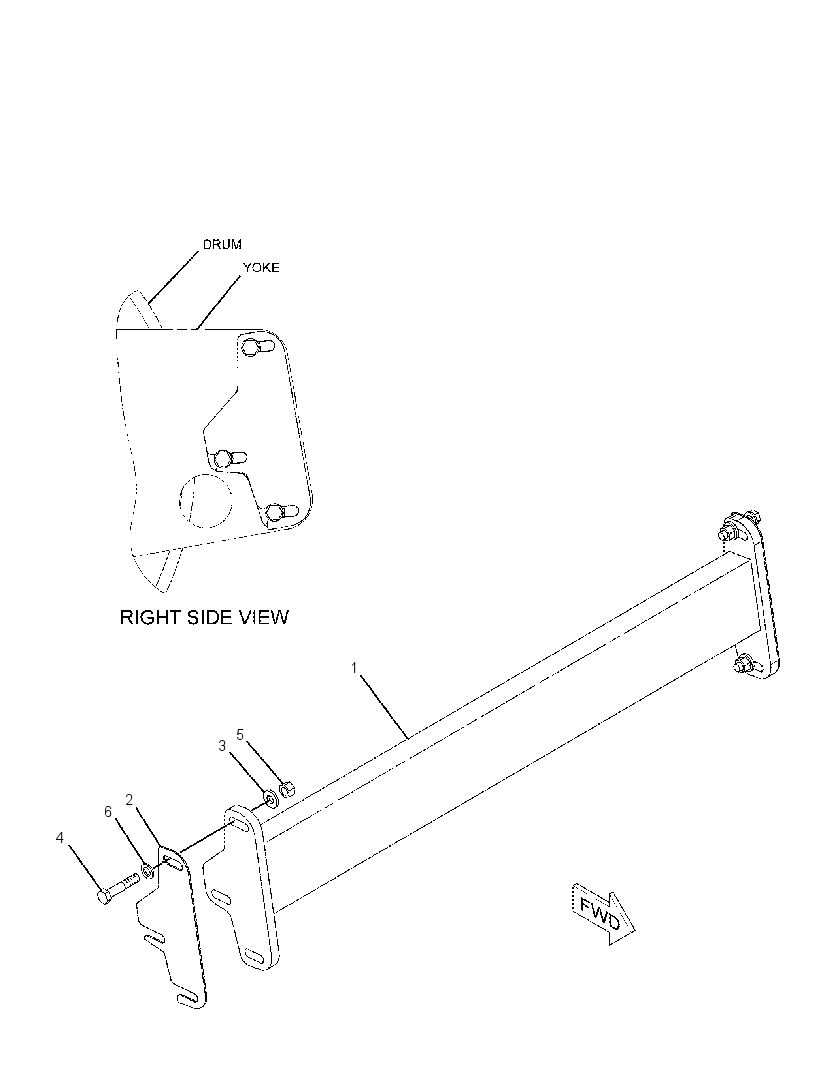 BUMPER GP-DRUM 2478267 CAT