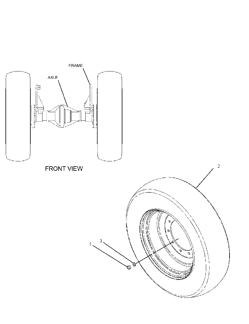 MOUNTING GP-WHEEL 2361113 CAT