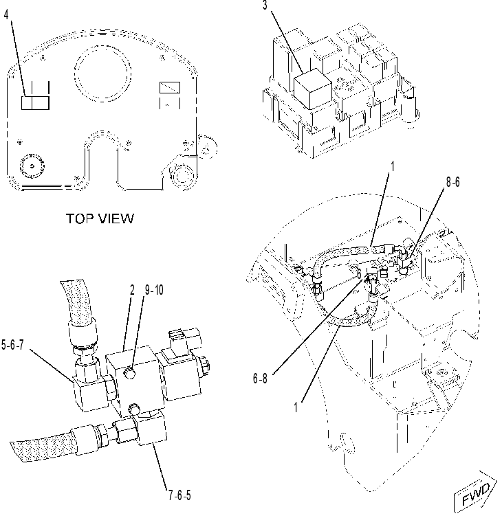 CONTROL GP-VIBRATORY 2287797 CAT