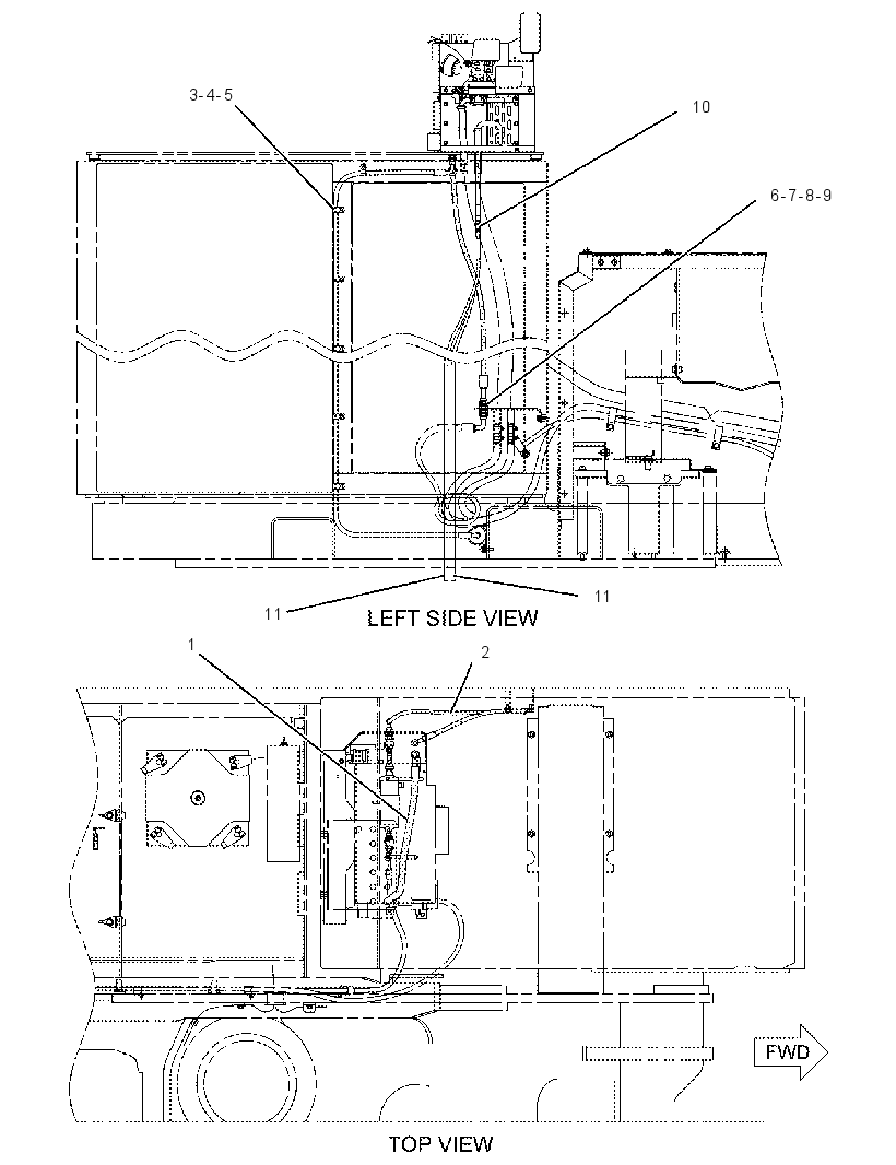 Трубопроводы кондиционера 2194529 CAT