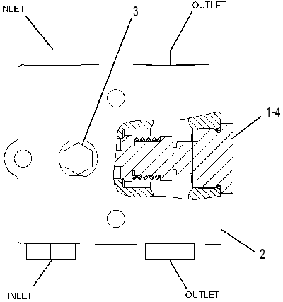 VALVE GP-BYPASS 1260747 CAT
