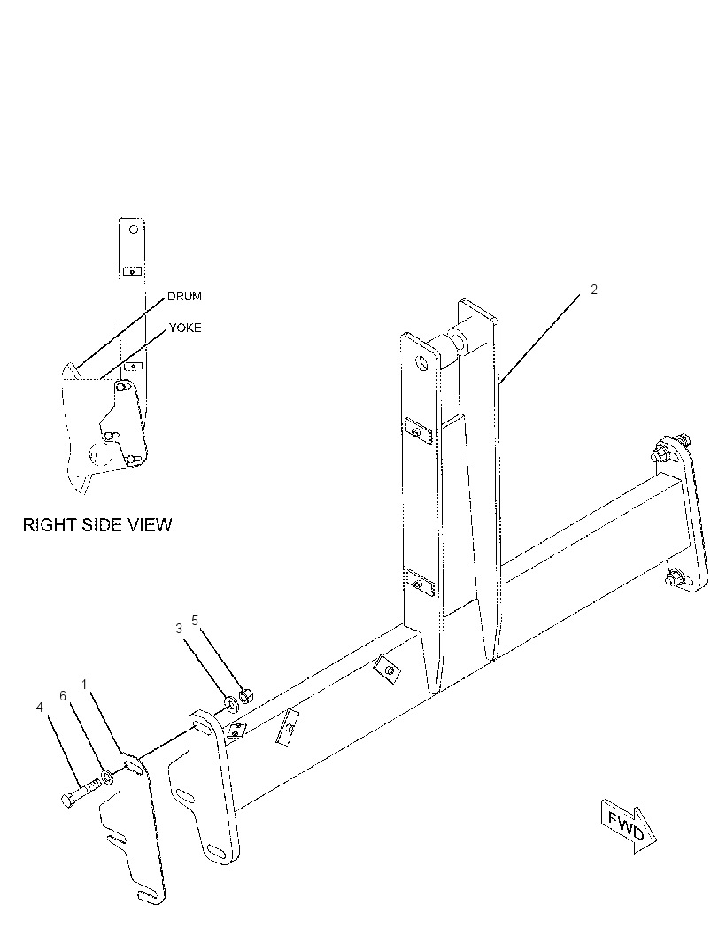 BUMPER GP-DRUM 2478268 CAT