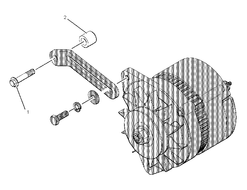 FASTENER GP-ALTERNATOR 2454713 CAT