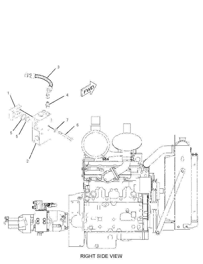VALVE & MTG GP-FLOW DIVIDER 2413781 CAT