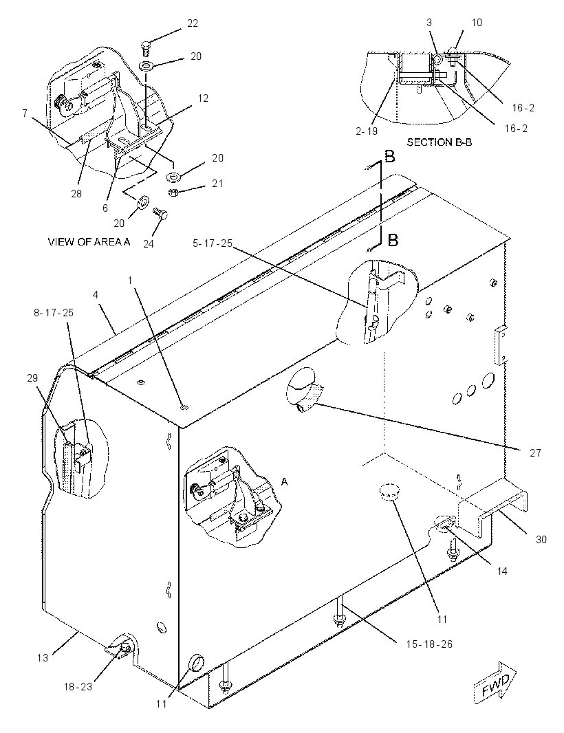 ENCLOSURE GP-STORAGE 1552489 CAT