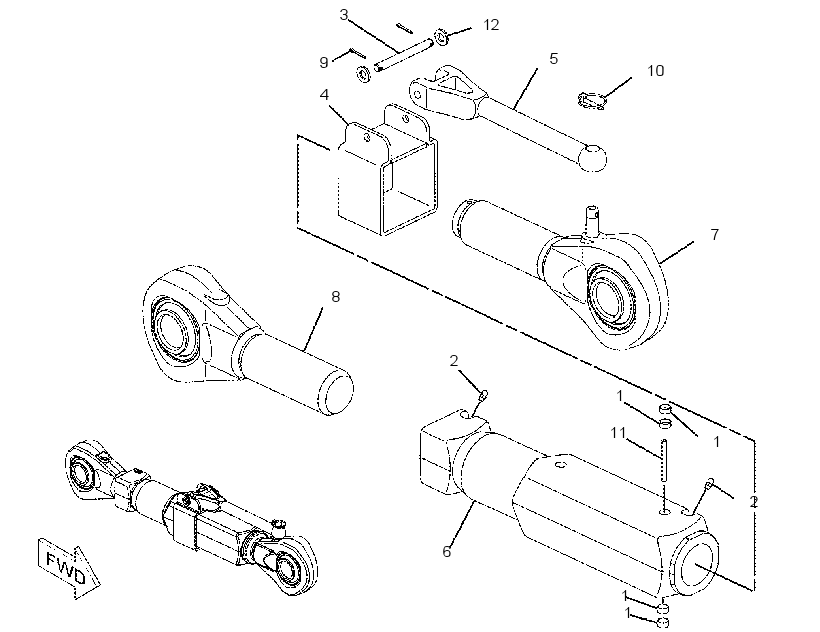 LINK GP-UPPER 2107481 CAT