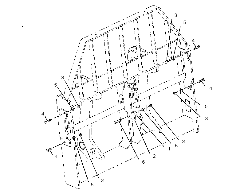 PLATE GP-CARRIAGE 2452701 CAT