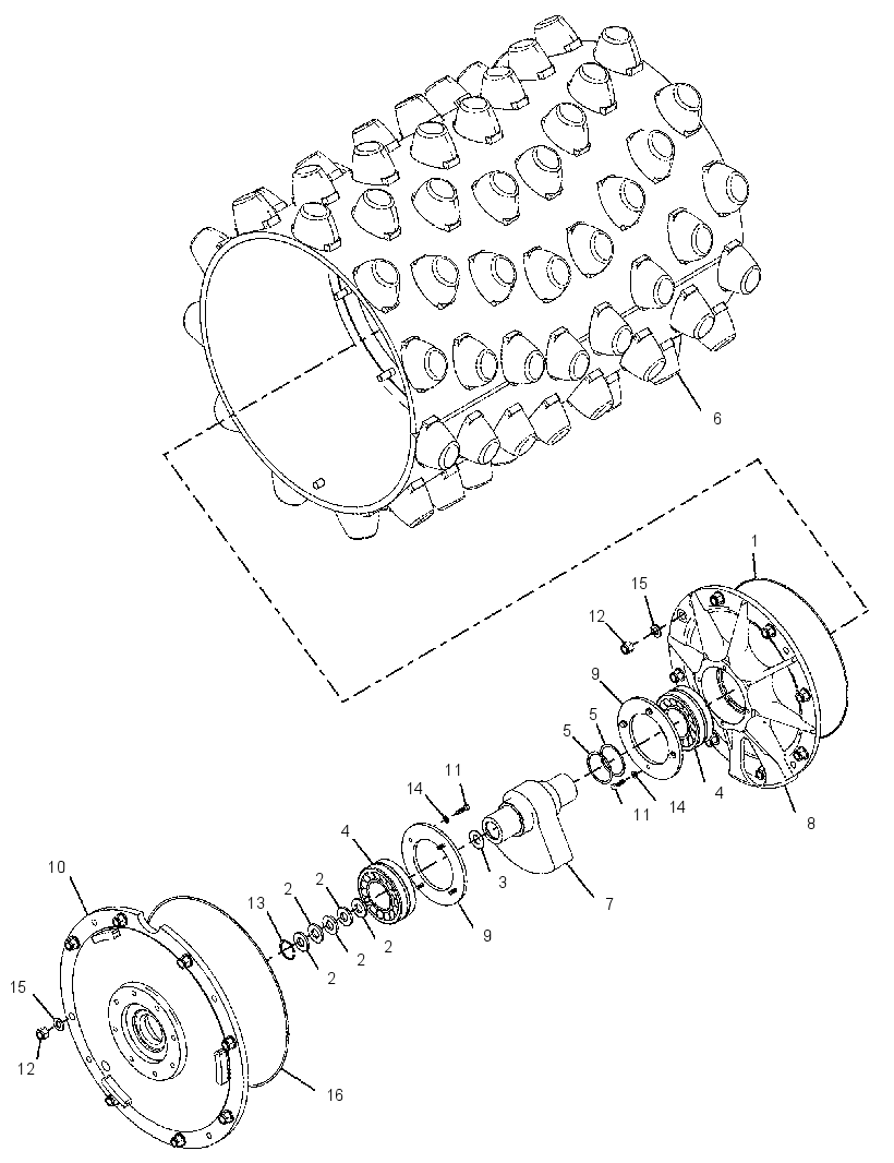 DRUM GP-PADDED 2340979 CAT